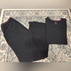 Black HeartSoul Scrub Set